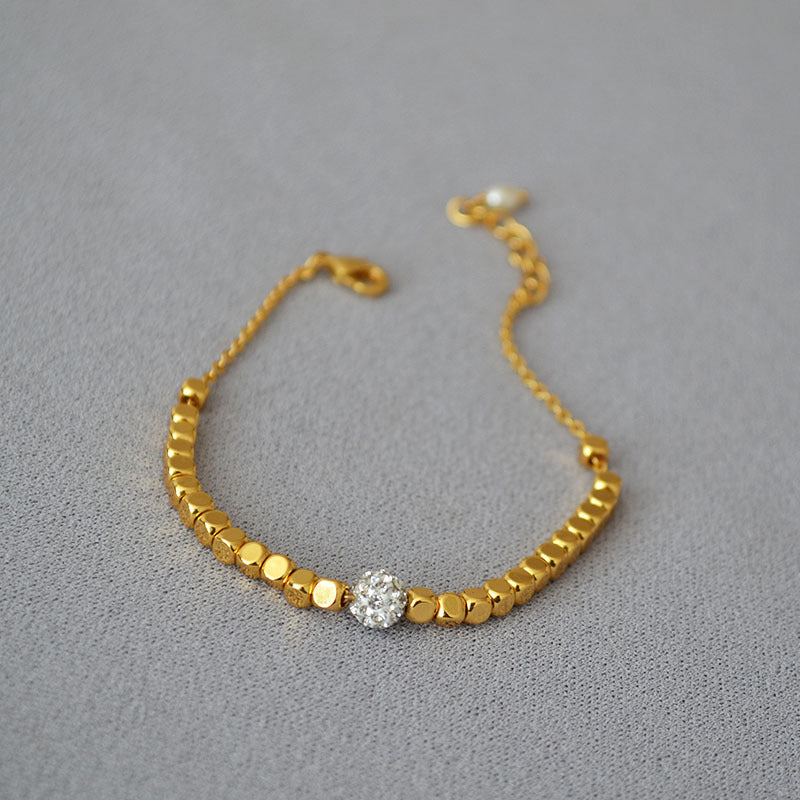 Gold-Edelsteinarmband – Bild 2 | LuxeStyle