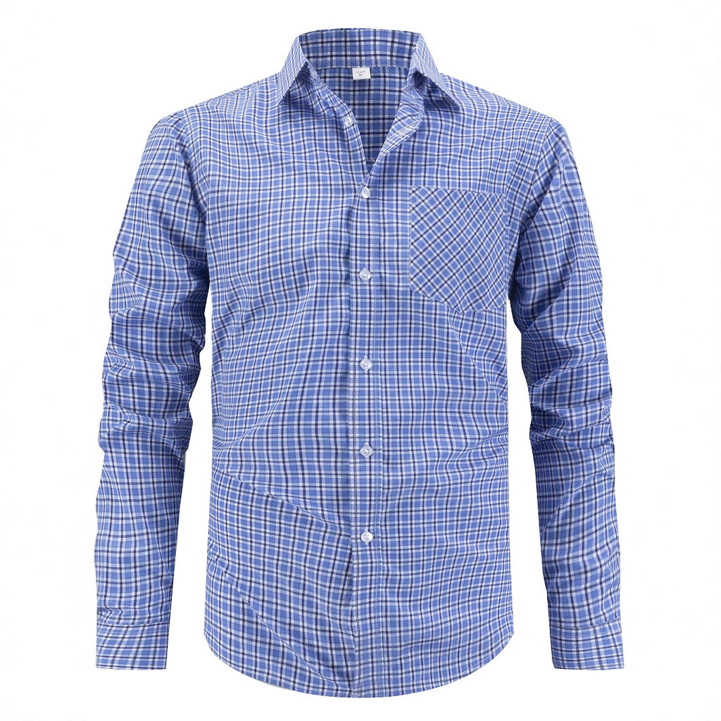Business-Casual Langarmhemd für Herren – Bild 7 | LuxeStyle