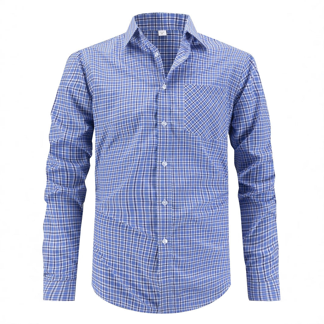 Business-Casual Langarmhemd für Herren – Bild 7 | LuxeStyle