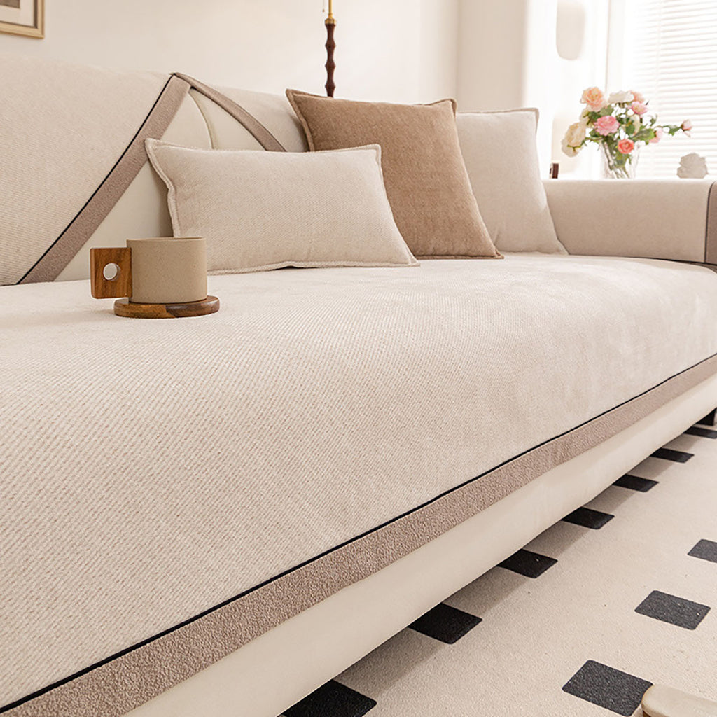 Sofakissen 70×70 cm Chenille rutschfest – Bild 4 | LuxeStyle