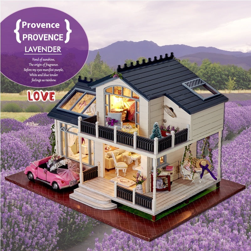 DIY Miniatur-Villa "Provence Cottage" mit Musik – Bild 2 | LuxeStyle
