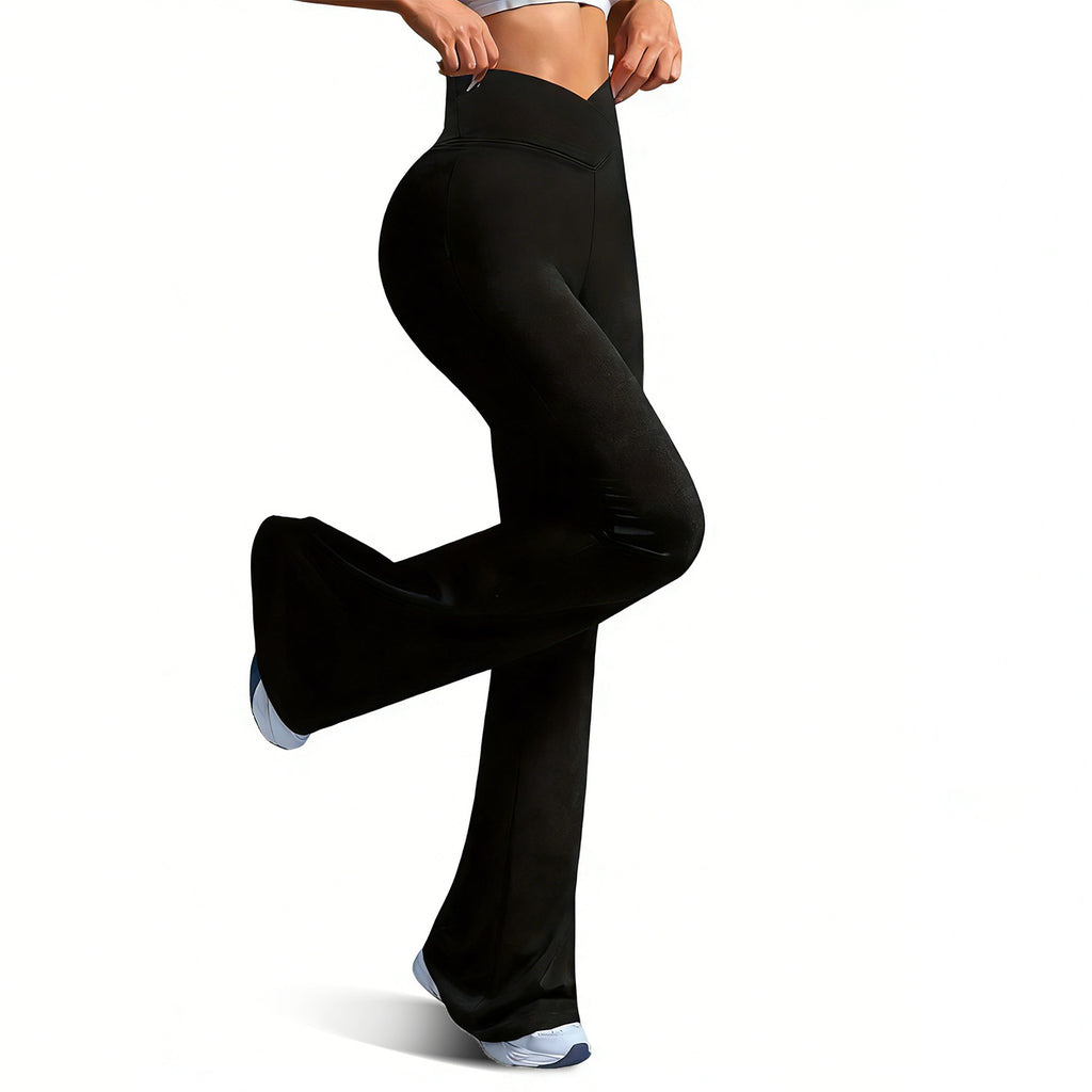 High-Waist Yoga Leggings mit Shaping-Effekt