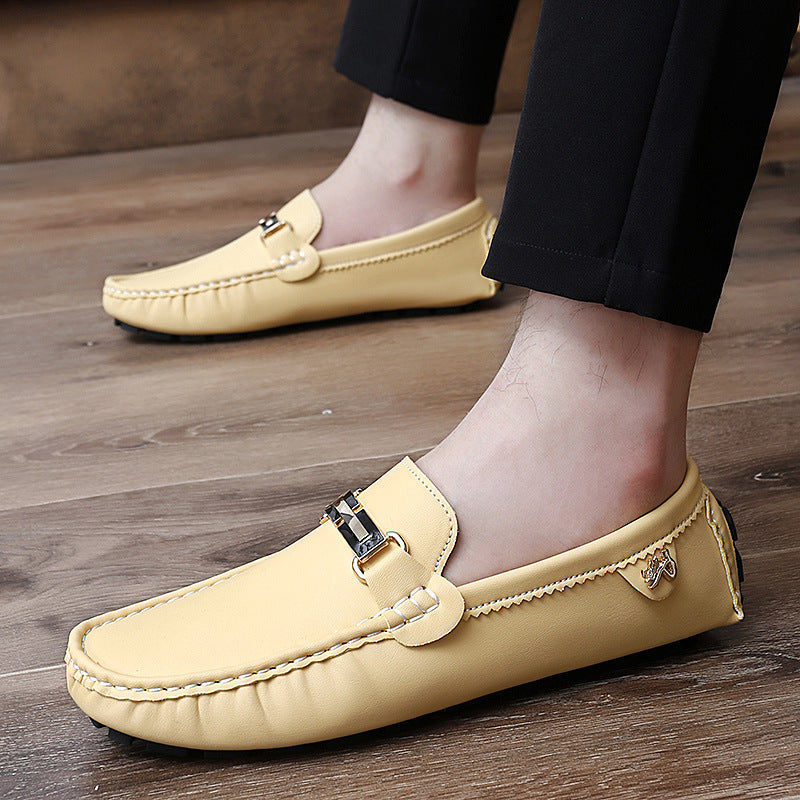 Herren-Slipper mit runder Schuhspitze | LuxeStyle