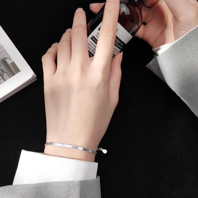 Schlankes Schlangenketten-Armband | LuxeStyle