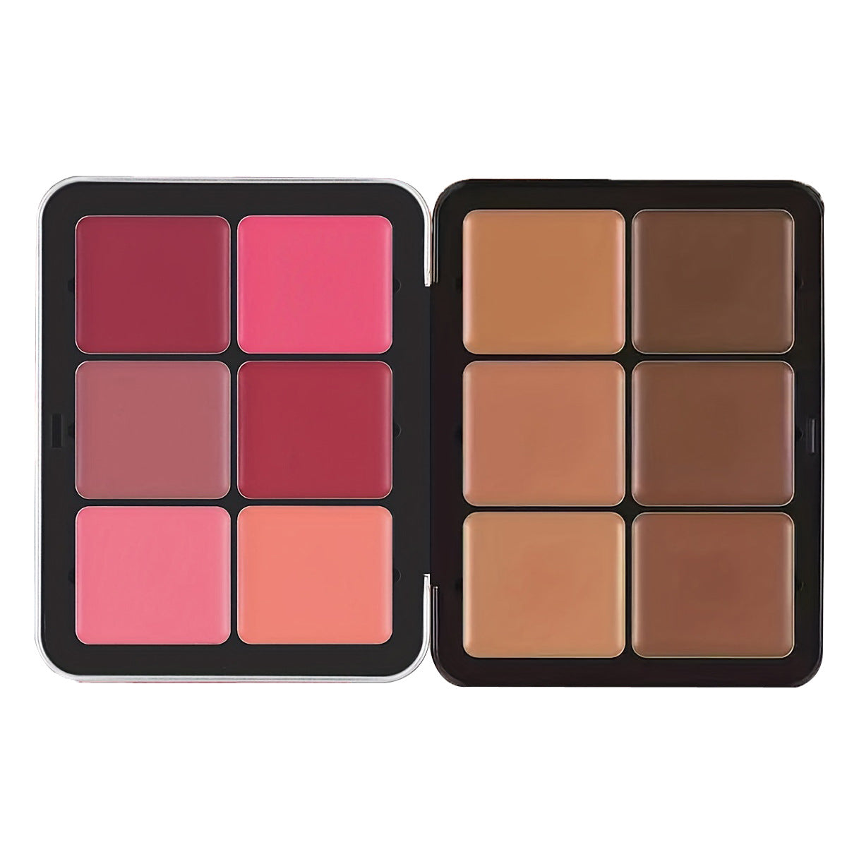 12-Farben-Blusher-Palette Matt, Schimmer & Creme – Bild 6 | LuxeStyle