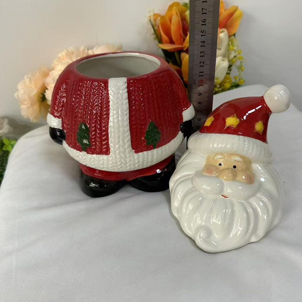 Keramik Weihnachtsmann Spardose – Bild 2 | LuxeStyle