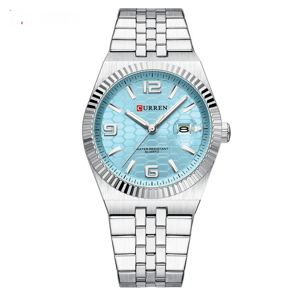 Herrenuhr Rund mit Quarzwerk – Verschiedene Farben