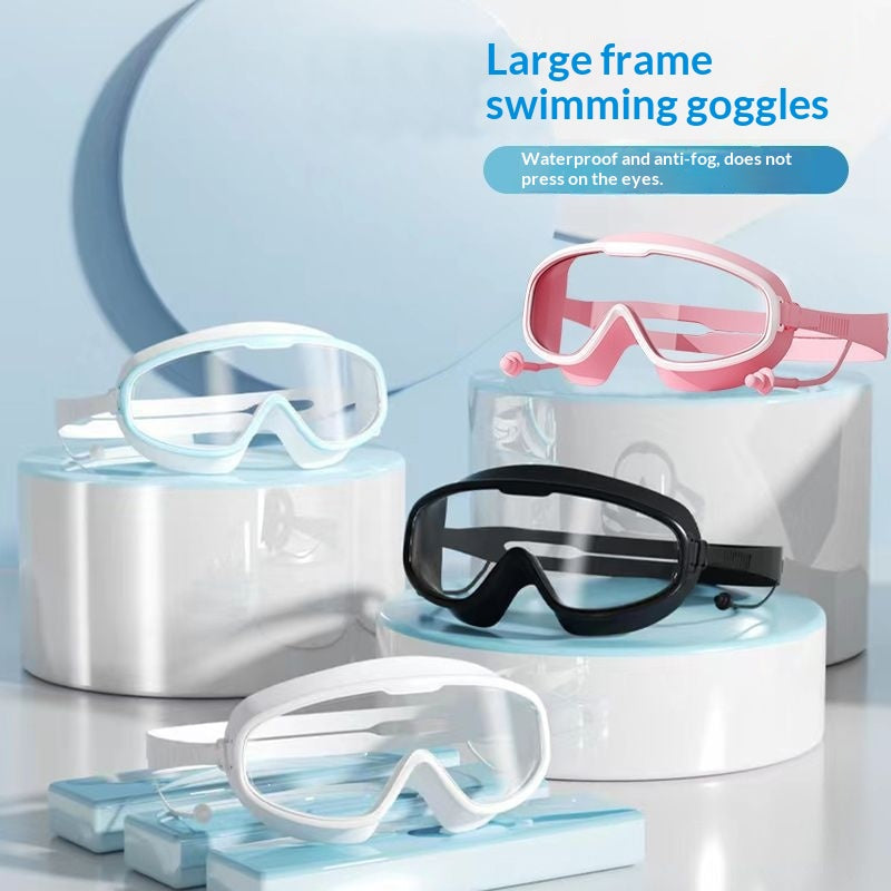 Kinder Schwimmbrille wasserdicht, HD & Antifog