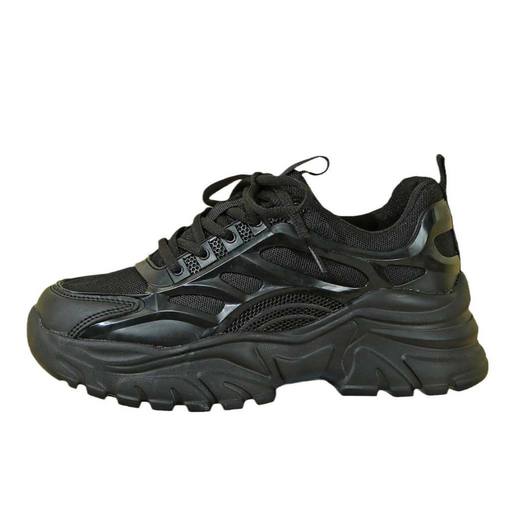 Bequemer Sneaker mit dicker Sohle