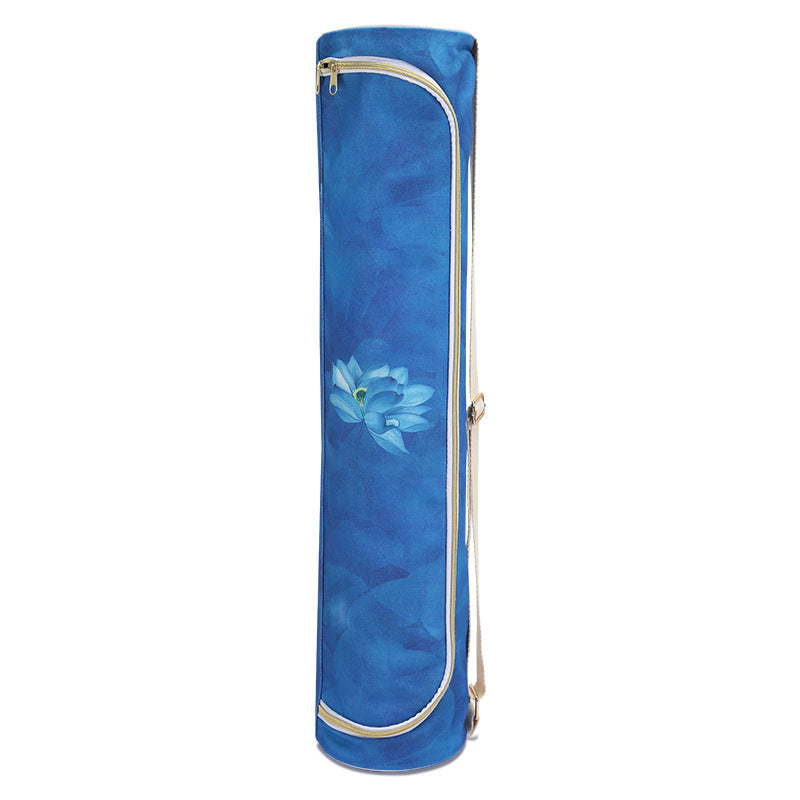Yoga-Matten-Tasche aus bedrucktem Canvas – Bild 1 | LuxeStyle