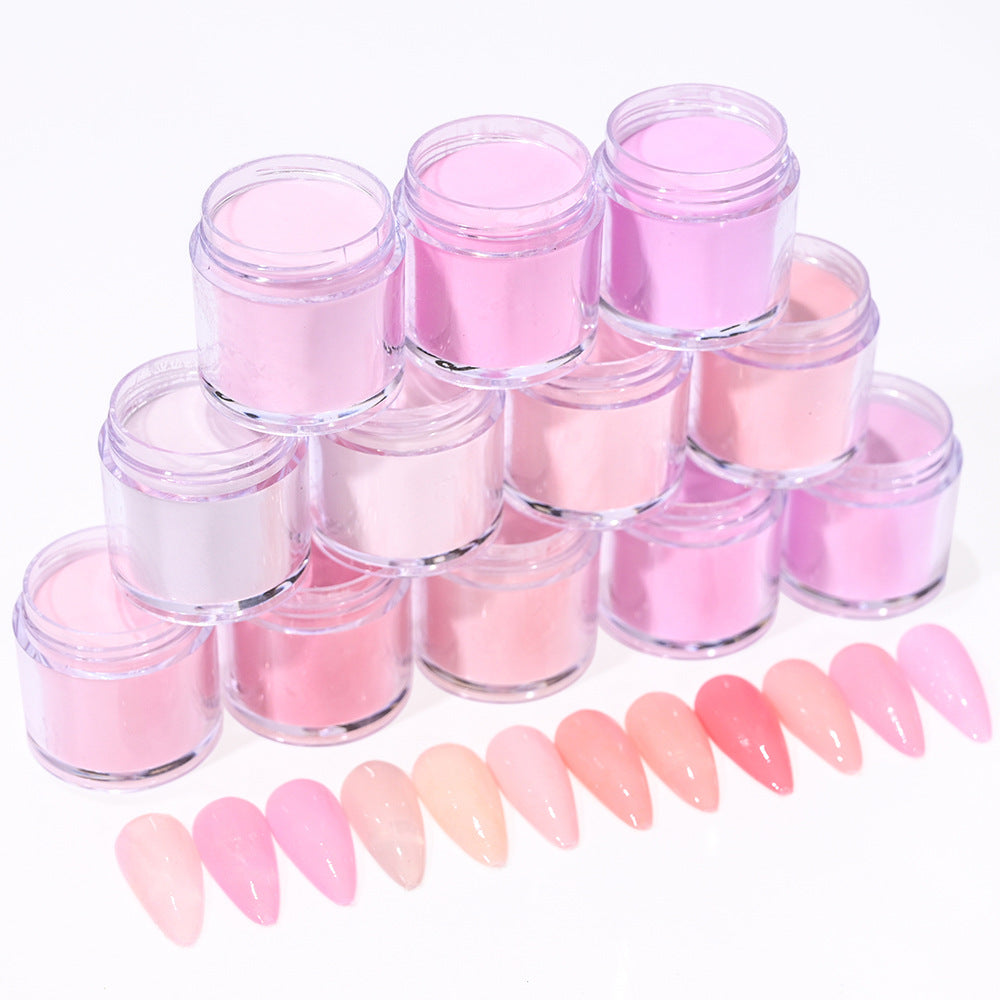 4er-Set Nagel-Glitzerpuder für DIY Maniküre