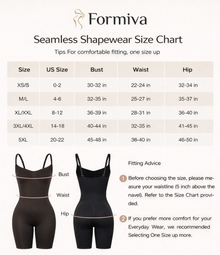 Formiva Shapewear OutdoorFun Ganzkörper-Body