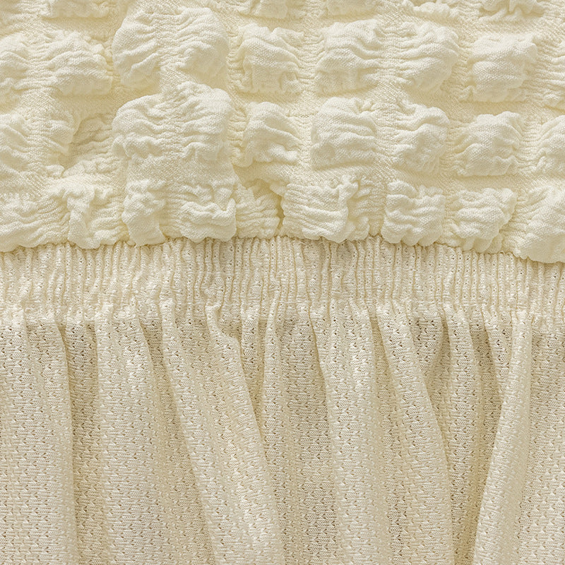 3D-Bubble-Chiffon-Esstuhl-Bezug