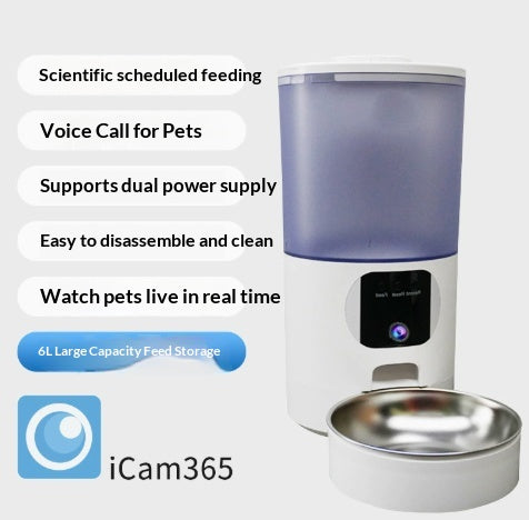 Intelligenter automatischer Katzen- und Hundefutterspender mit Kamera – Bild 3 | LuxeStyle