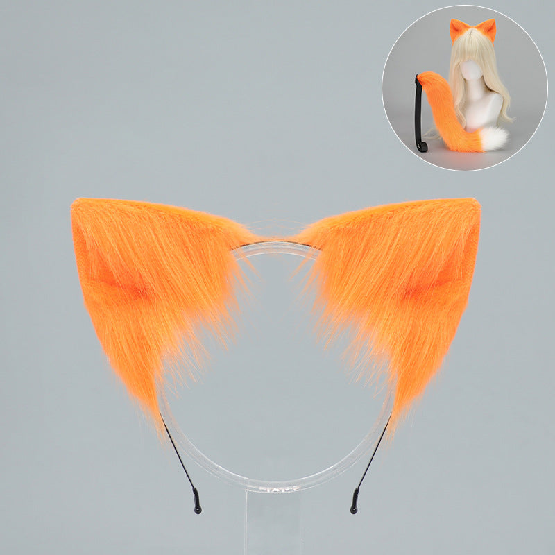 DIY Katzenohren-Haarreif und Katzenschwanz-Set