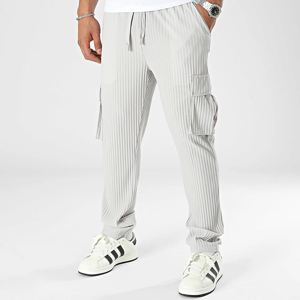 Gefaltete Freizeithose für Herren