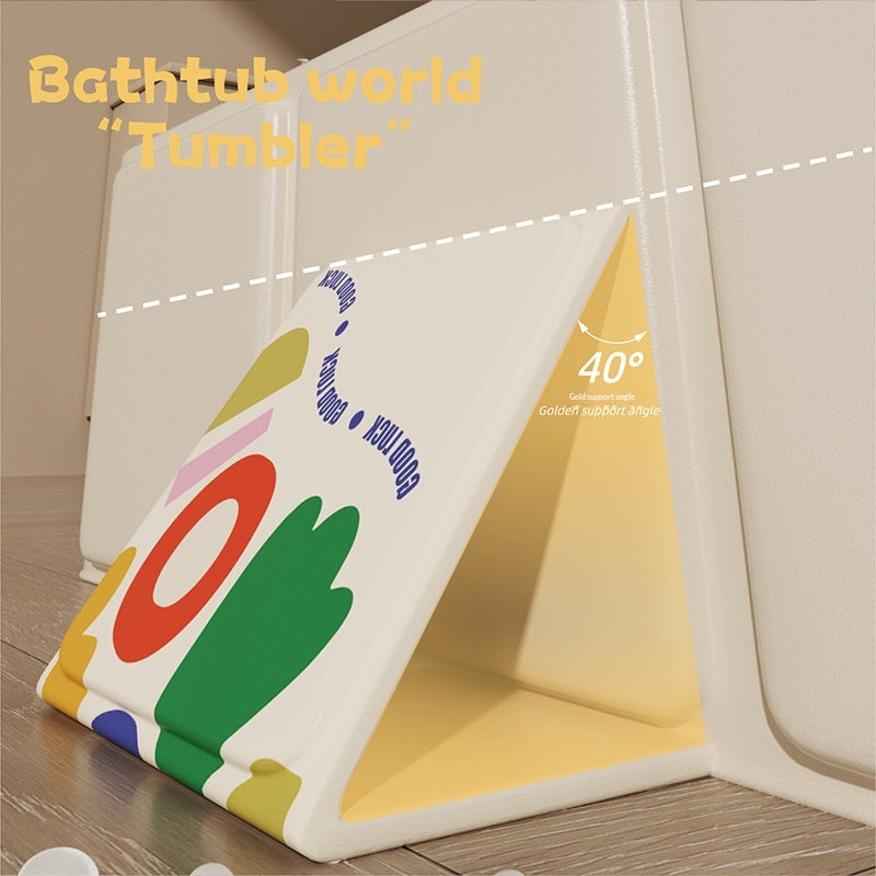 Faltbare Babywanne mit Sitz- und Liegefunktion