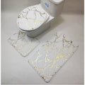 WC-Matten-Set aus Kunstfell, rutschfest – Bild 3 | LuxeStyle