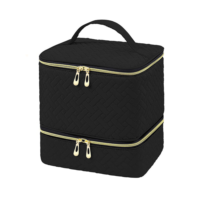 Grosses, doppeltes Aufbewahrungsbeutel – Bambusstreifen – Bild 4 | LuxeStyle
