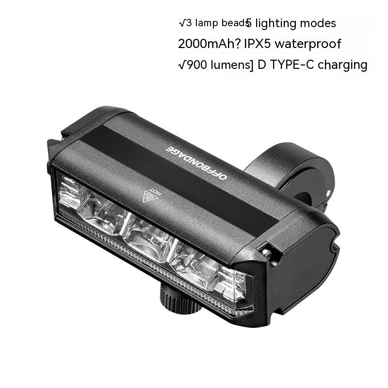 Velo-Scheinwerfer mit USB-Ladefunktion