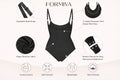 Nahtloser Open-Bust Shapewear Bodysuit