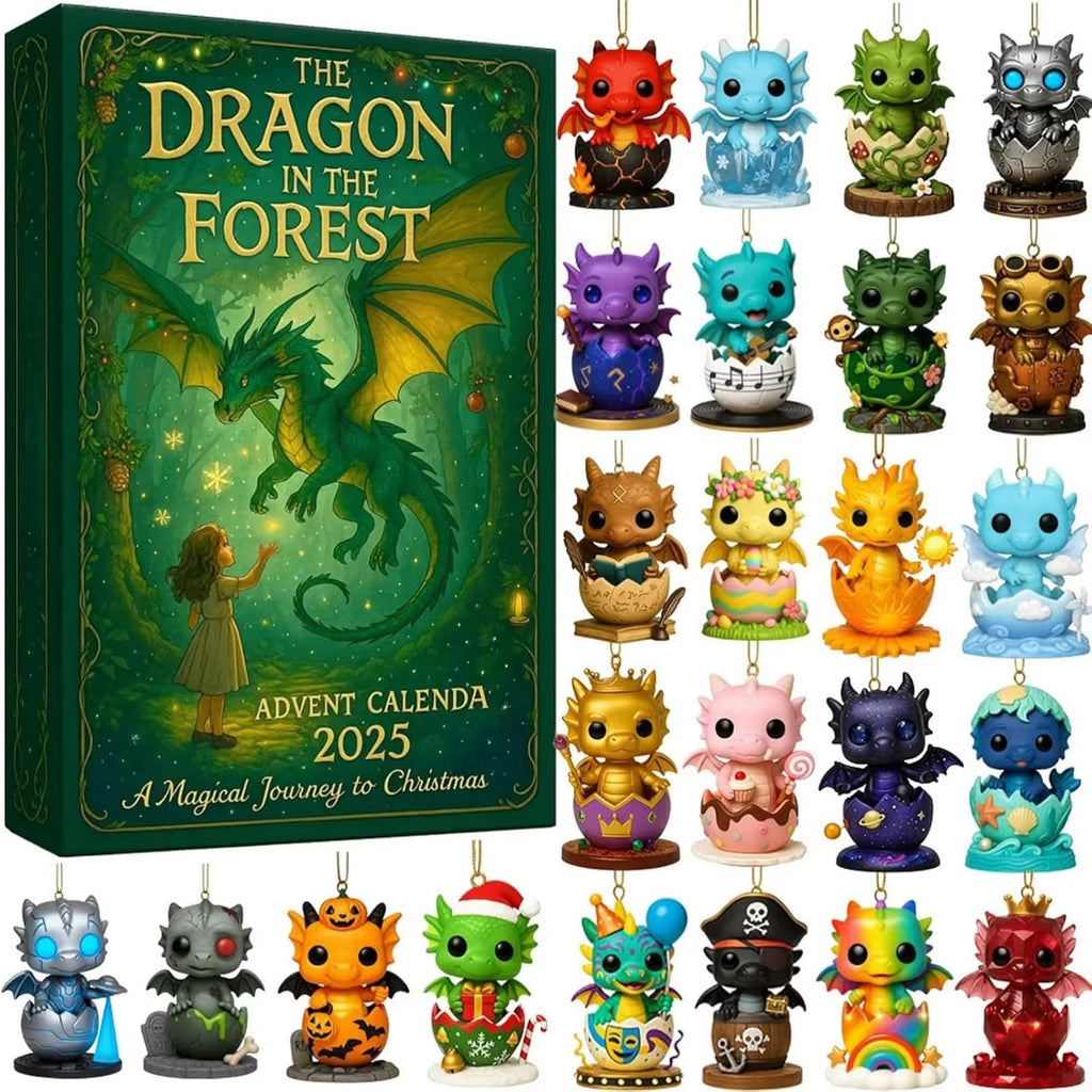 Forest Dragon Adventskalender aus Acryl – Bild 5 | LuxeStyle