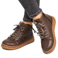 Winter-Boots mit Schnürung