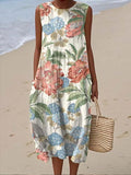 Sommerliches Freizeitkleid mit Taschen – Bild 1 | LuxeStyle