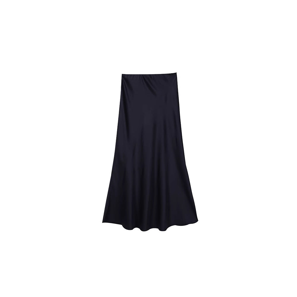 Satin-Mermaid-Rock im französischen Stil – Bild 3 | LuxeStyle