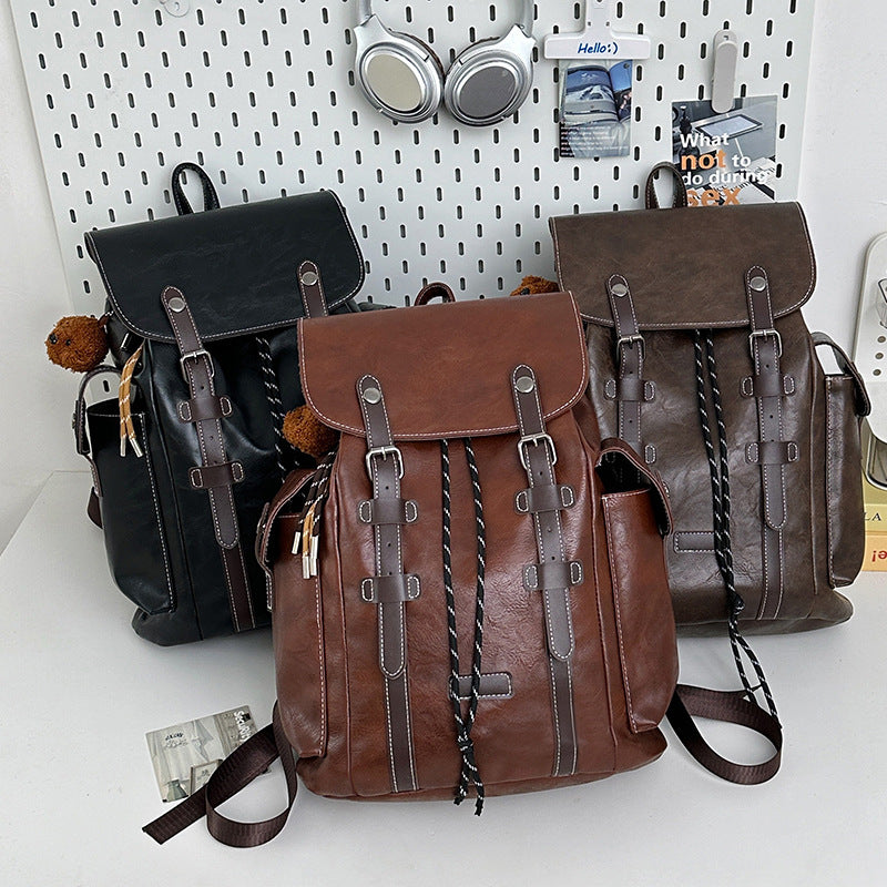 Retro Outdoor Reise-Rucksack für Herren – Bild 6 | LuxeStyle