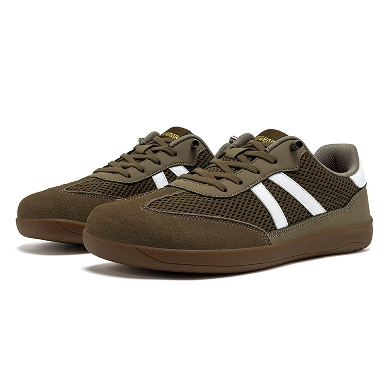 Retro Flugzeugkopf-Schuhe mit Arganöl