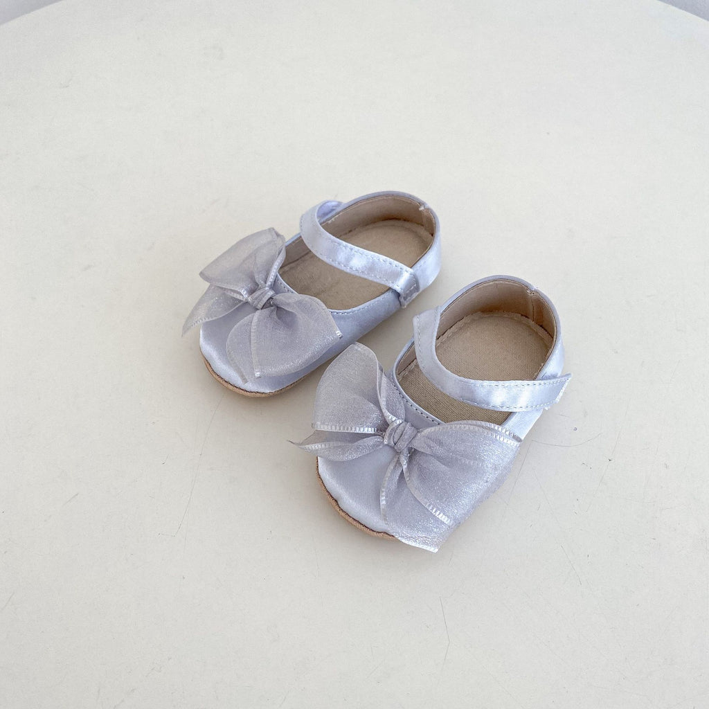 Weiche Durchatmende Baby-Schuhe mit Schleife