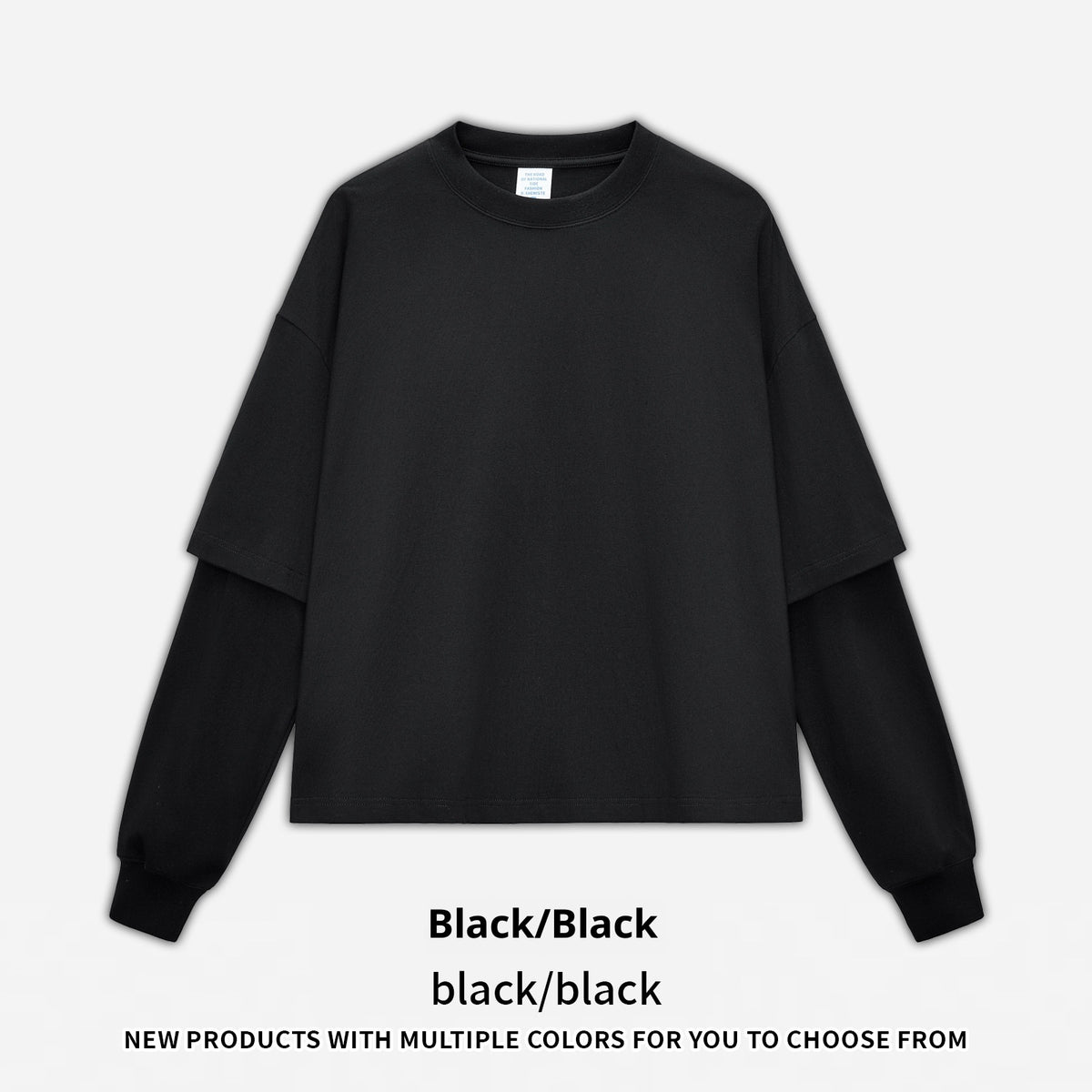 Zweifarbiger Baumwoll-Pullover für Herren – Bild 2 | LuxeStyle