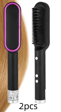 2-in-1 Haarglätter & Lockenstab mit Ionen