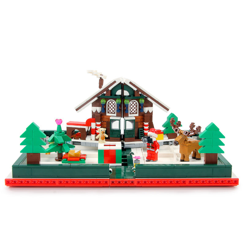 Weihnachts-Bausteine Buch – Weihnachtsmann Modell – Bild 5 | LuxeStyle