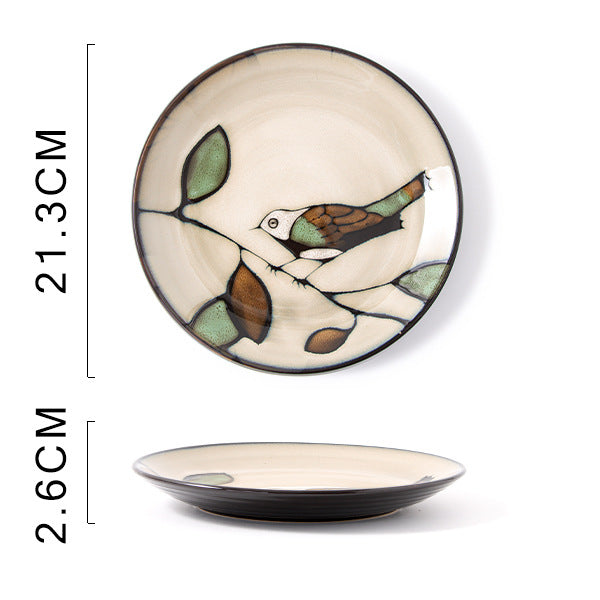 Handbemalter Keramikteller mit Blumenmuster – Bild 12 | LuxeStyle