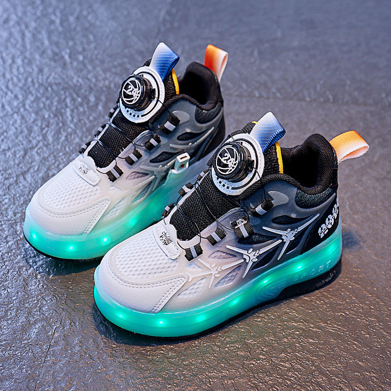 Kinder Flash Knob Rollschuhe