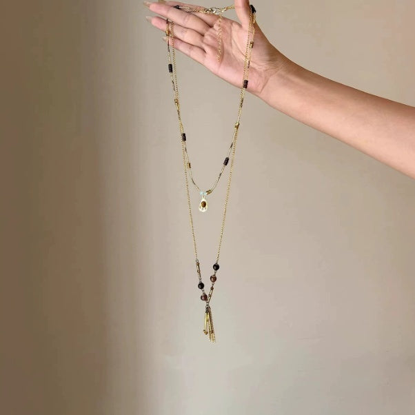 Tigers Eye Halskette