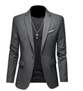 Herren Slim-Fit Blazer im koreanischen Stil