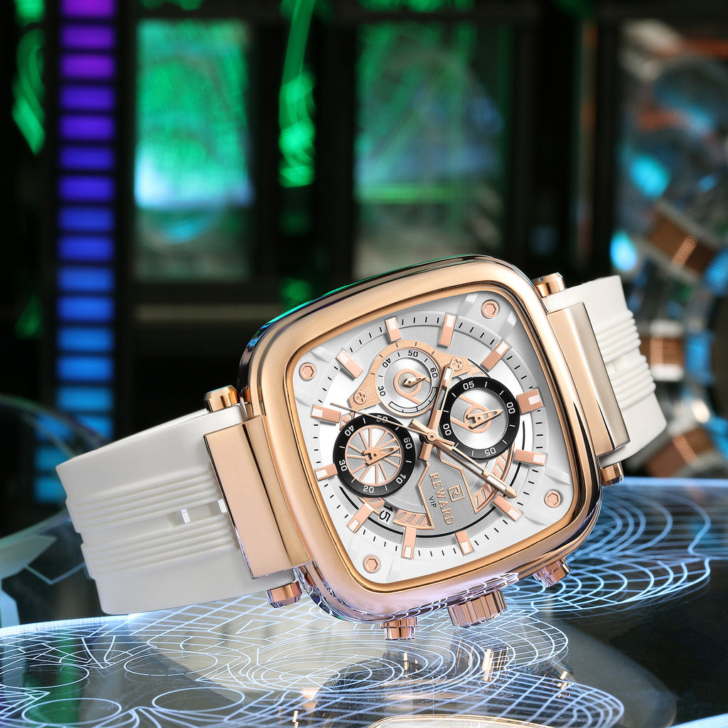Reward Sport-Quarz-Herrenuhr Silikon