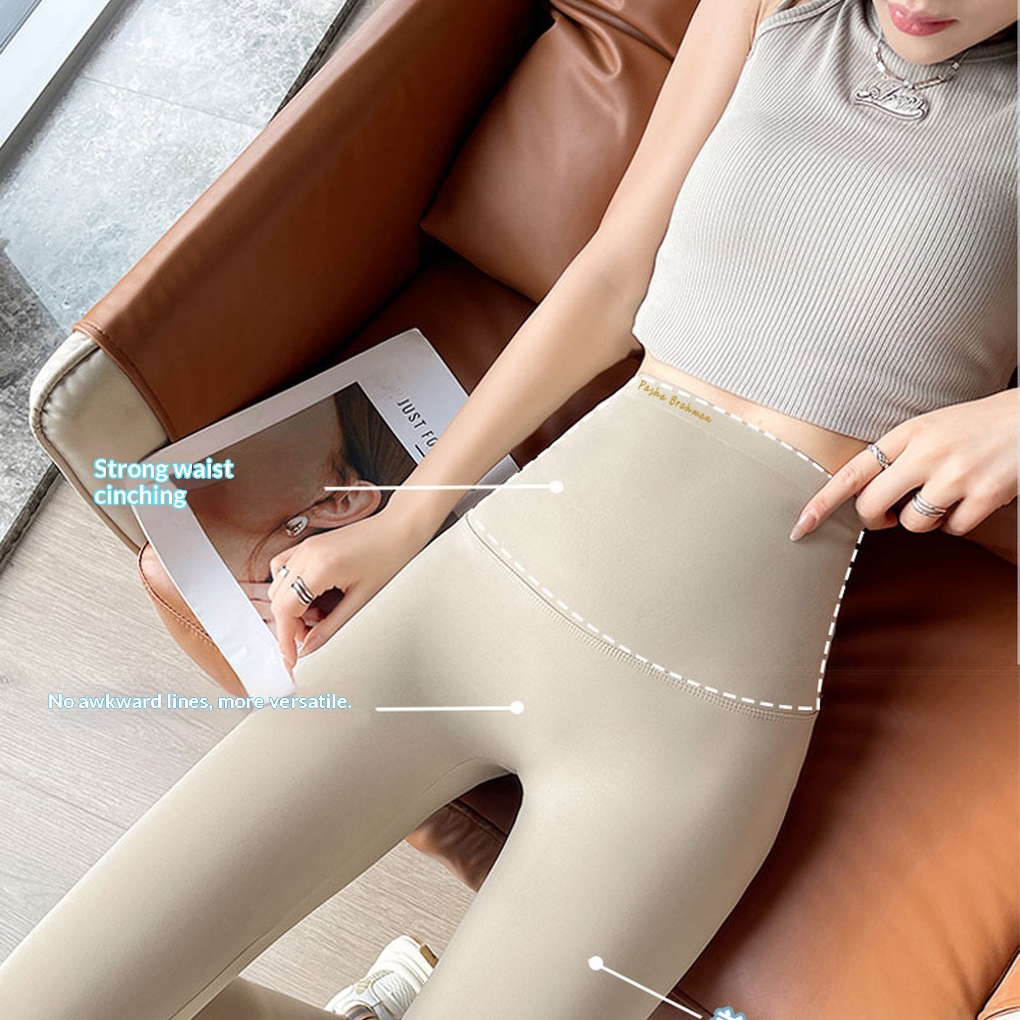 Ultra-dünne Ice-Silk Leggings für den Sommer