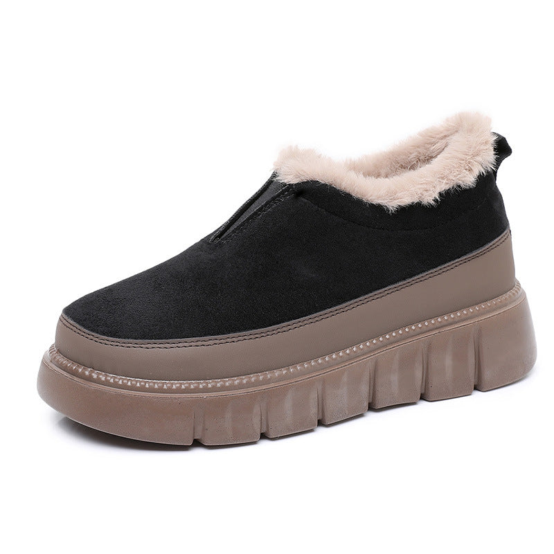 Damen Schneestiefel mit weicher Sohle