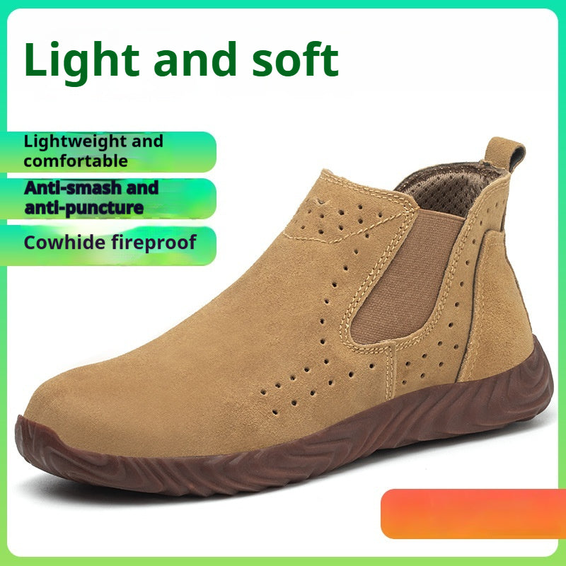 Sicherheitsstiefel mit Stahlkappe – Bild 5 | LuxeStyle
