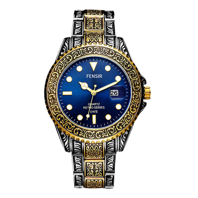 Wasserdichte Herrenuhr mit Quarzwerk – Bild 10 | LuxeStyle