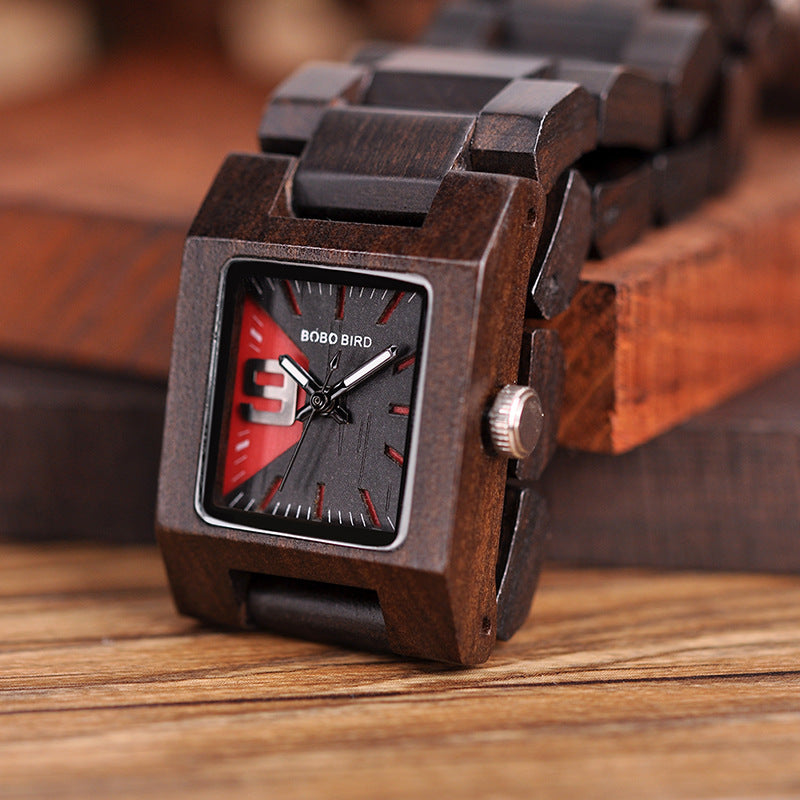 Holz-Quartz-Armband