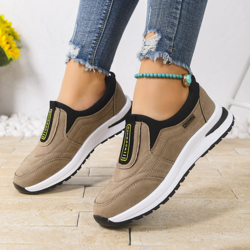 Bequeme Slip-on Running-Schuhe für Damen