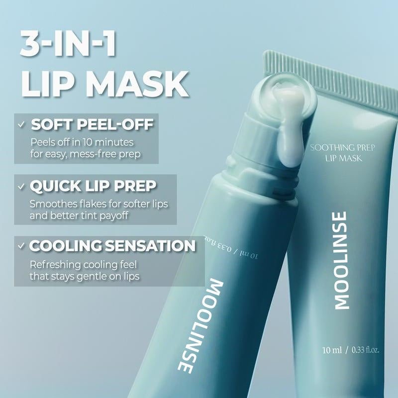 Kühlende Peel-Off Lippenmaske | LuxeStyle