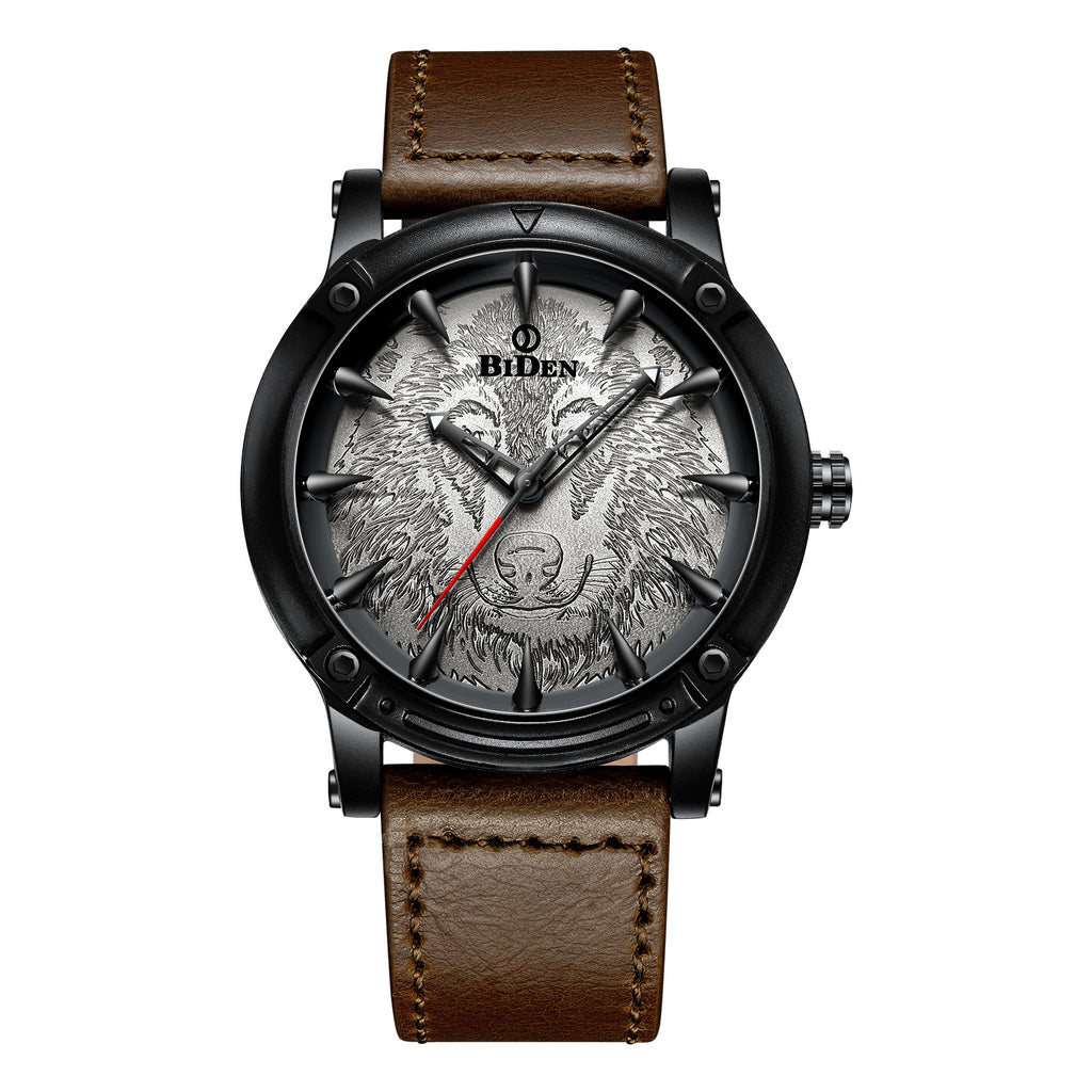 Herren-Armbanduhr einfarbig