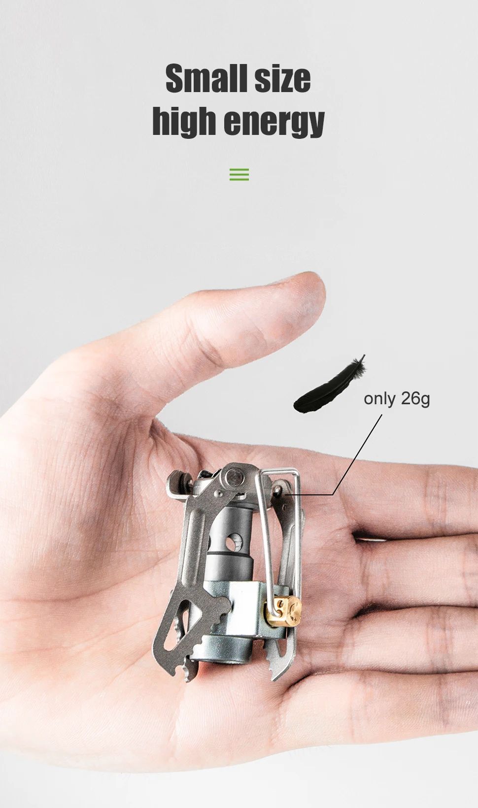 Mini Outdoor Gaskocher Ultraleicht – Bild 3 | LuxeStyle