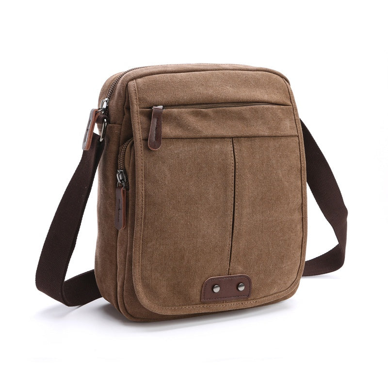 Koreaner-Stil Canvas Crossbody Tasche für Outdoor